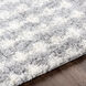 Deluxe Shag 123 X 94 inch Medium Gray Rug in 8 x 10, Rectangle