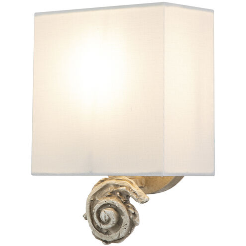 Swirl 1 Light 7 inch Bone White ADA Sconce Wall Light, Small