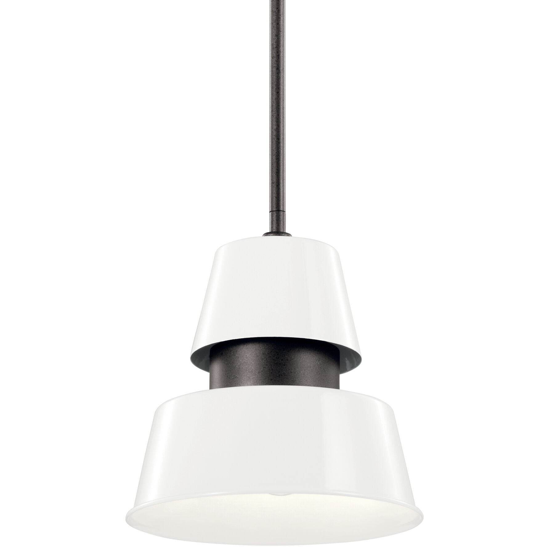 Lozano 1 Light 9 inch White Outdoor Hanging Pendant