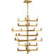 Andre 28 Light 32.5 inch Brass Chandelier Ceiling Light