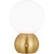 kate spade new york Suki 8.38 inch 9.00 watt Burnished Brass Portable Mini Table Lamp Portable Light