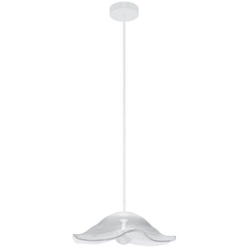 Embark 1 Light 20 inch White Pendant Ceiling Light