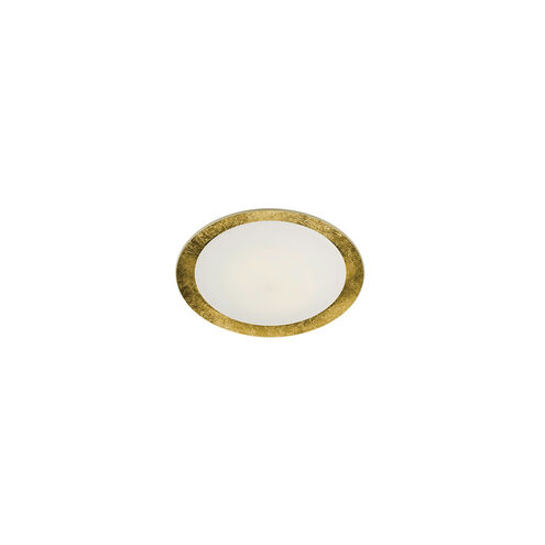 Vancouver 1 Light Gold Flush Mount Ceiling Light 