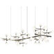 Nebula LED 95.5 inch Satin Nickel Chandelier Ceiling Light