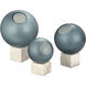 Fresno 13.5 inch Orb Objet, Set of 3