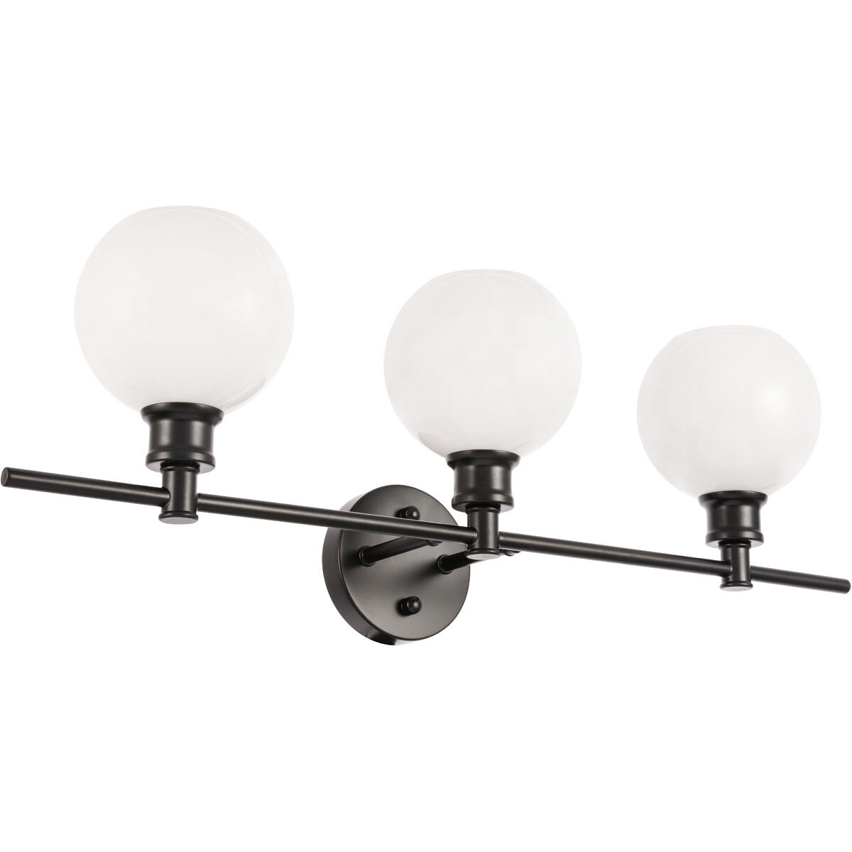 Syracuse 3 Light 28 inch Black Wall sconce Wall Light