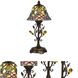 Evelyn 15 inch 60.00 watt Antique Golden Bronze Table Lamp Portable Light 