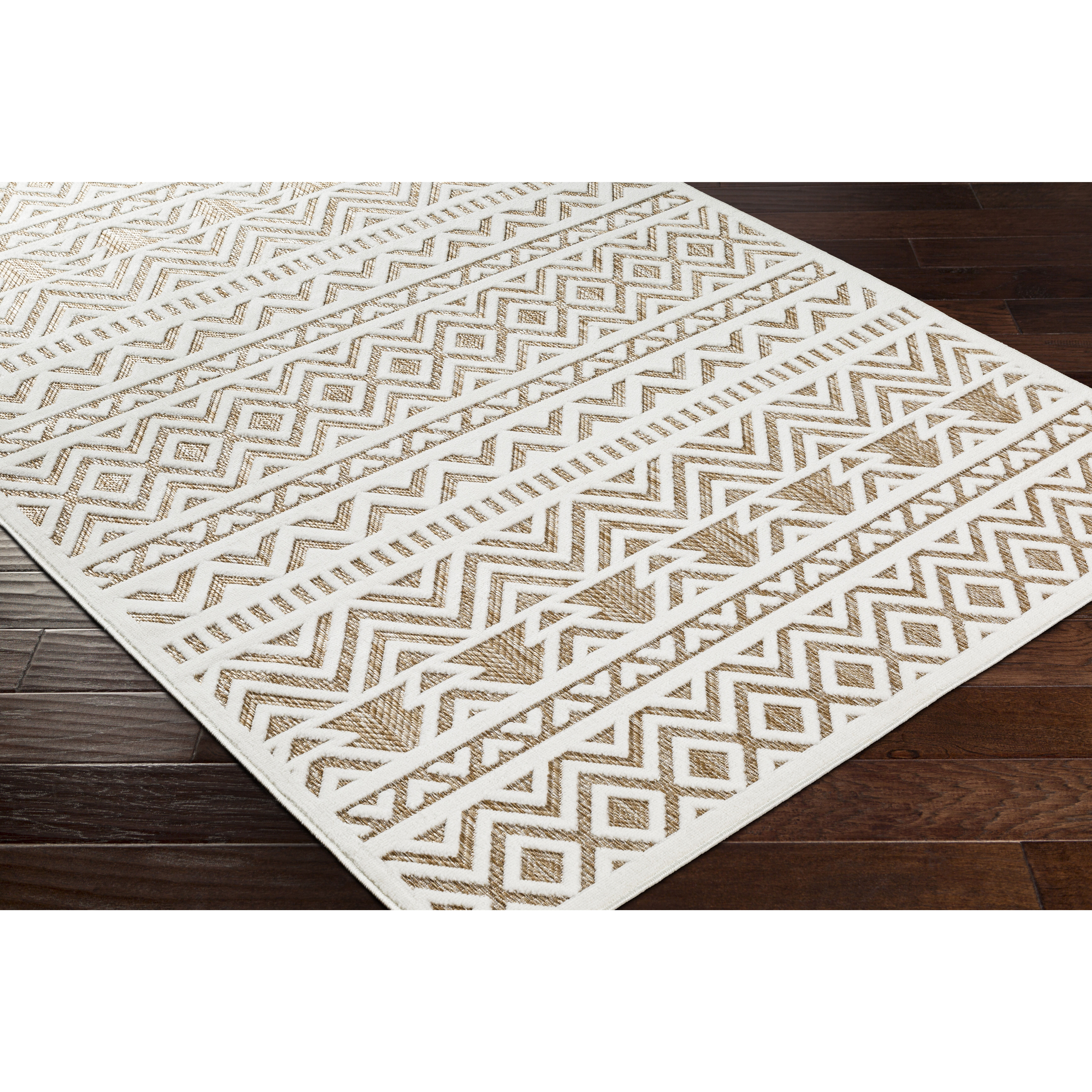 San Diego 84 X 63 inch Taupe Outdoor Rug, Rectangle