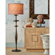 Nomad Terracotta and Ivory 20 inch Drum Lamp Shade, Large