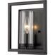 Marco 1 Light 7 inch Matte Black Wall Sconce Wall Light
