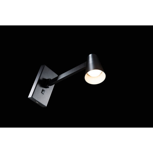 Grisham 8 inch 7.80 watt Black/Silver Reading Light Portable Light, dweLED