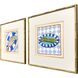 Cena Italiana Blue and Green and Red and Yellow Framed Art