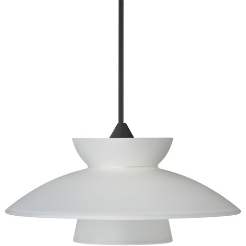 Trilo 7 LED Black Cord Pendant Ceiling Light