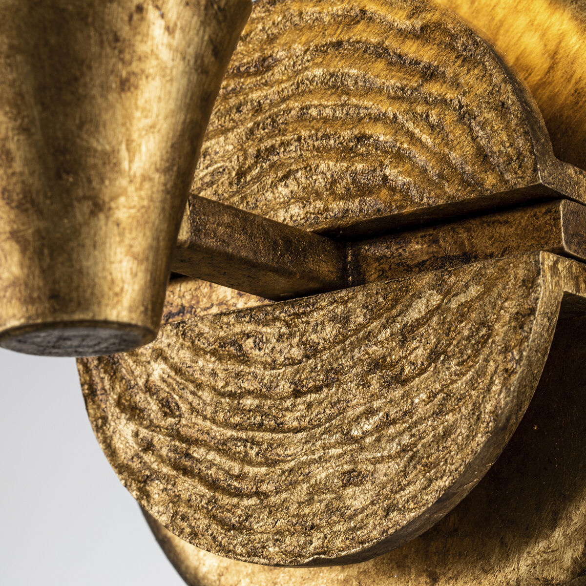 Lemoine 1 Light 7.5 inch Gold Leaf Bath Bar Wall Light