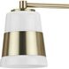 Haven 3 Light 24 inch Vintage Brass Bath Light Wall Light