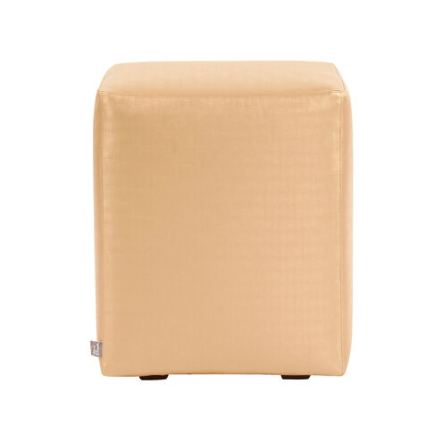 Universal Luxe Gold Cube Ottoman Replacement Slipcover, Ottoman Not Included
