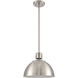 Zayne 1 Light 12 inch Brushed Nickel Pendant Ceiling Light
