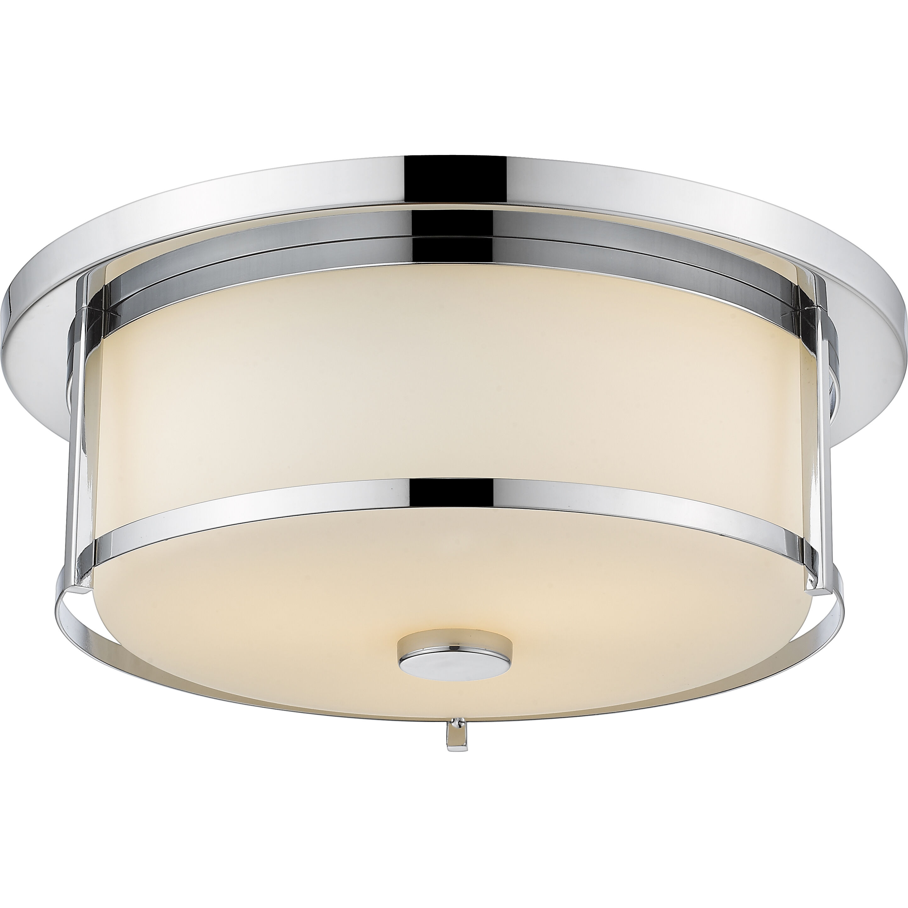 Savannah 3 Light 15.75 inch Chrome Flush Mount Ceiling Light