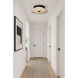 Quarry LED 15 inch Dark Bronze Flush Mount Ceiling Light, Flush Mount