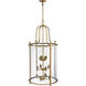 Wyndham 12 Light 22 inch Heirloom Brass Chandelier Ceiling Light