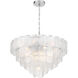 Bianca 19 Light 32.25 inch Polished Nickel Chandelier Ceiling Light in Crystalline