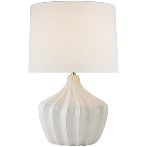 Champalimaud Sur 29.75 inch 15.00 watt Washed Ivory Table Lamp Portable Light, Large