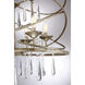 Trumbull 9 Light 26 inch Brittannia Gold Pendant Ceiling Light