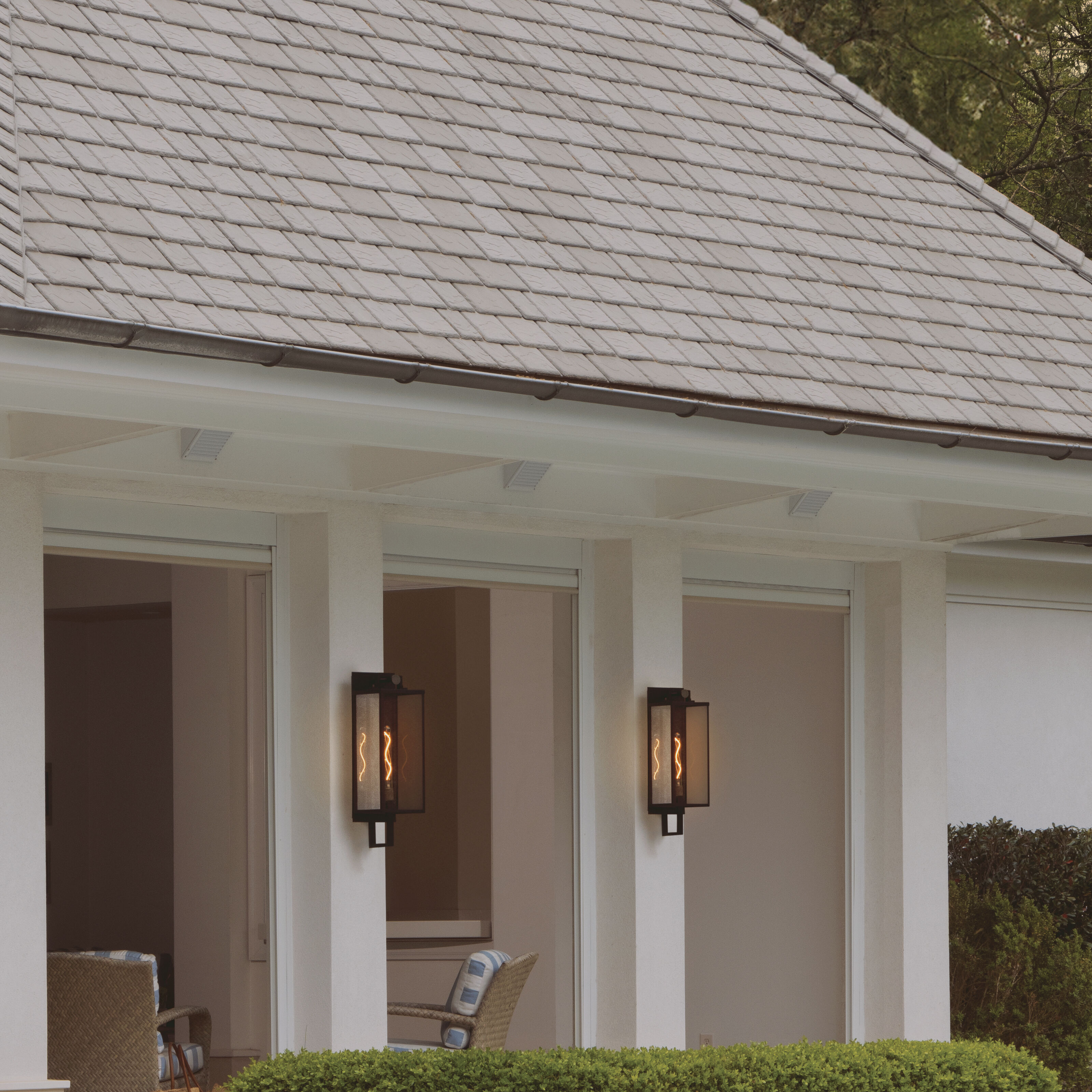 Catalina Outdoor Wall Mount in Black