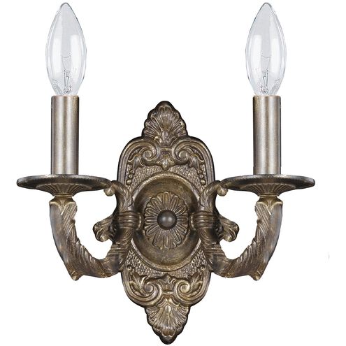 Paris Market 2 Light 10 inch Venetian Bronze Sconce Wall Light