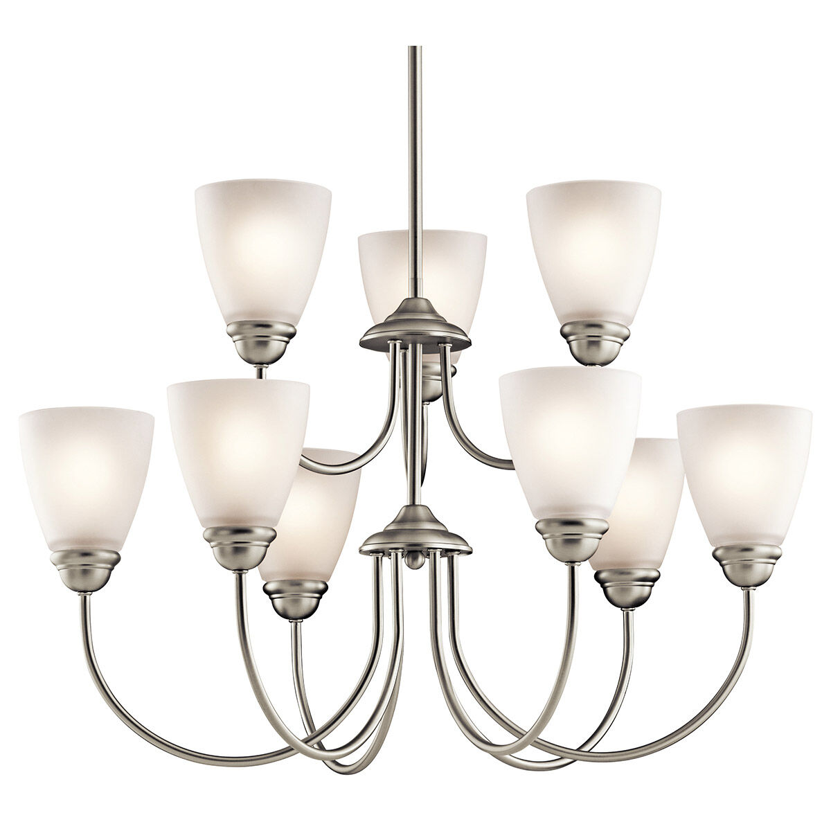 Nickel chandelier lighting cheap