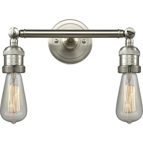 Franklin Restoration Bare Bulb 2 Light 11.00 inch Bathroom Vanity Light