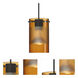Scope LED Black Cord Pendant Ceiling Light