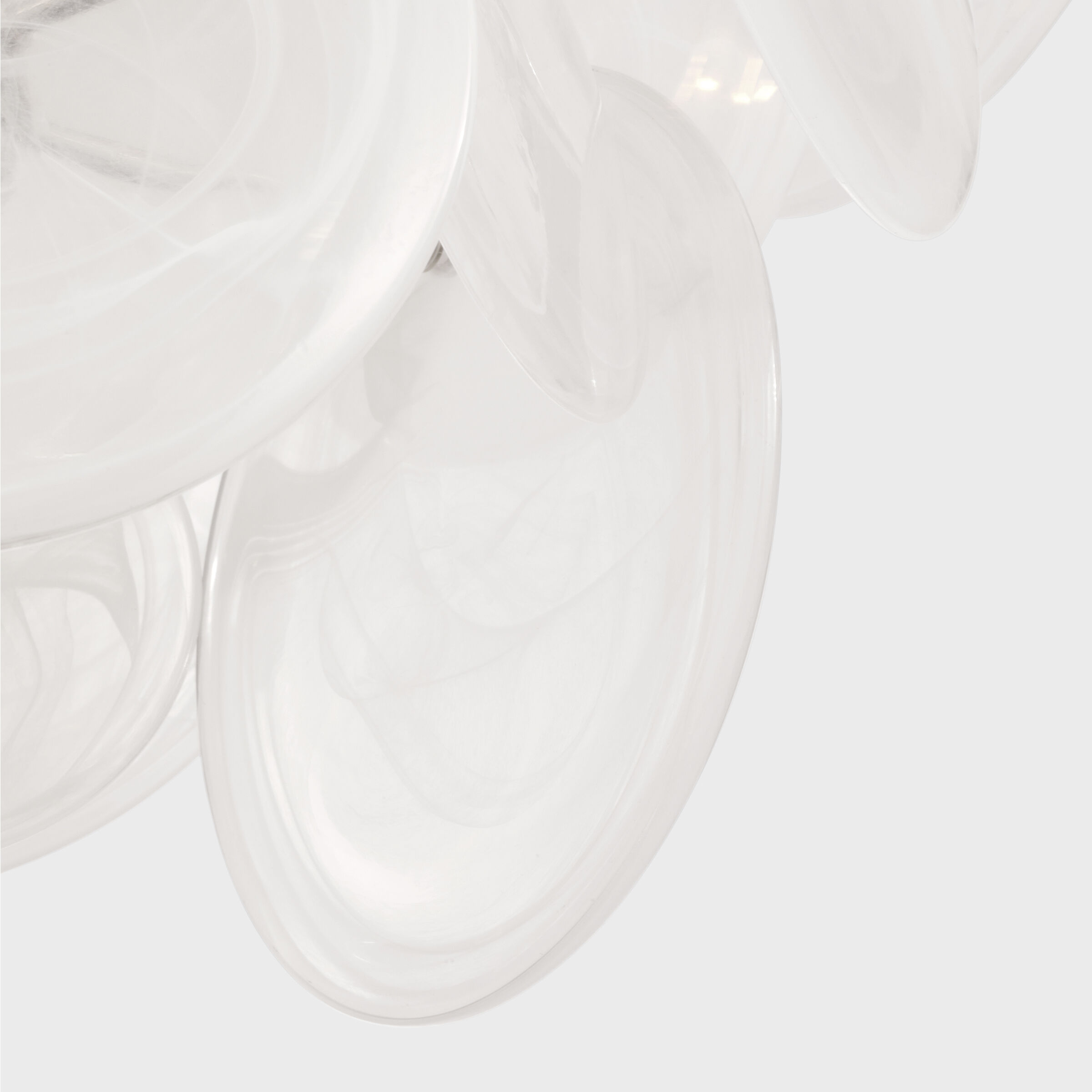 AERIN Loire LED 44 inch Polished Nickel Entry Chandelier Ceiling Light, Grande