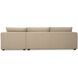 Burrow Beige Sleeper Sectional With Storage Chaise in Right, Right