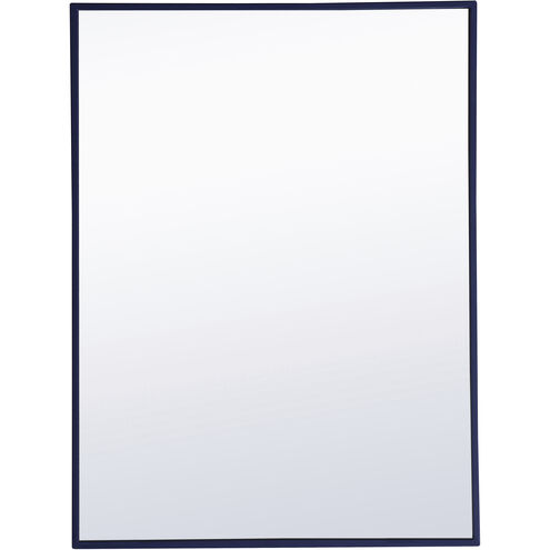 Monet 32 X 24 inch Blue Wall Mirror