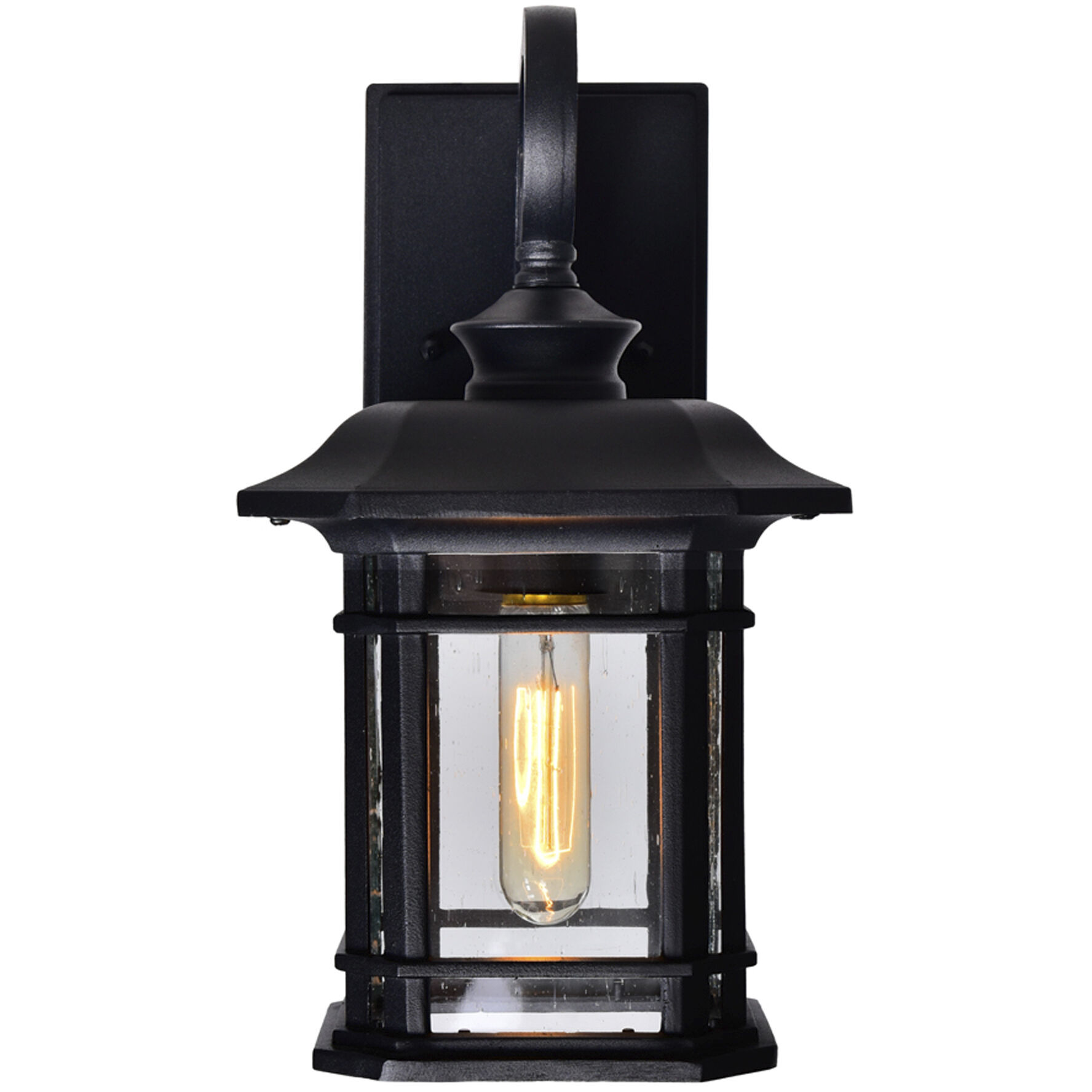 Blackburn 1 Light 13 inch Black Outdoor Wall Light