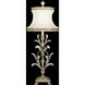 Beveled Arcs 41 inch 100 watt Silver Table Lamp Portable Light