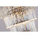 Canada 34 Light 36 inch Black Chandelier Ceiling Light