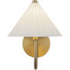 Alora Mood Serena 1 Light 8.38 inch Aged Gold Bath Vanity Light Wall Light