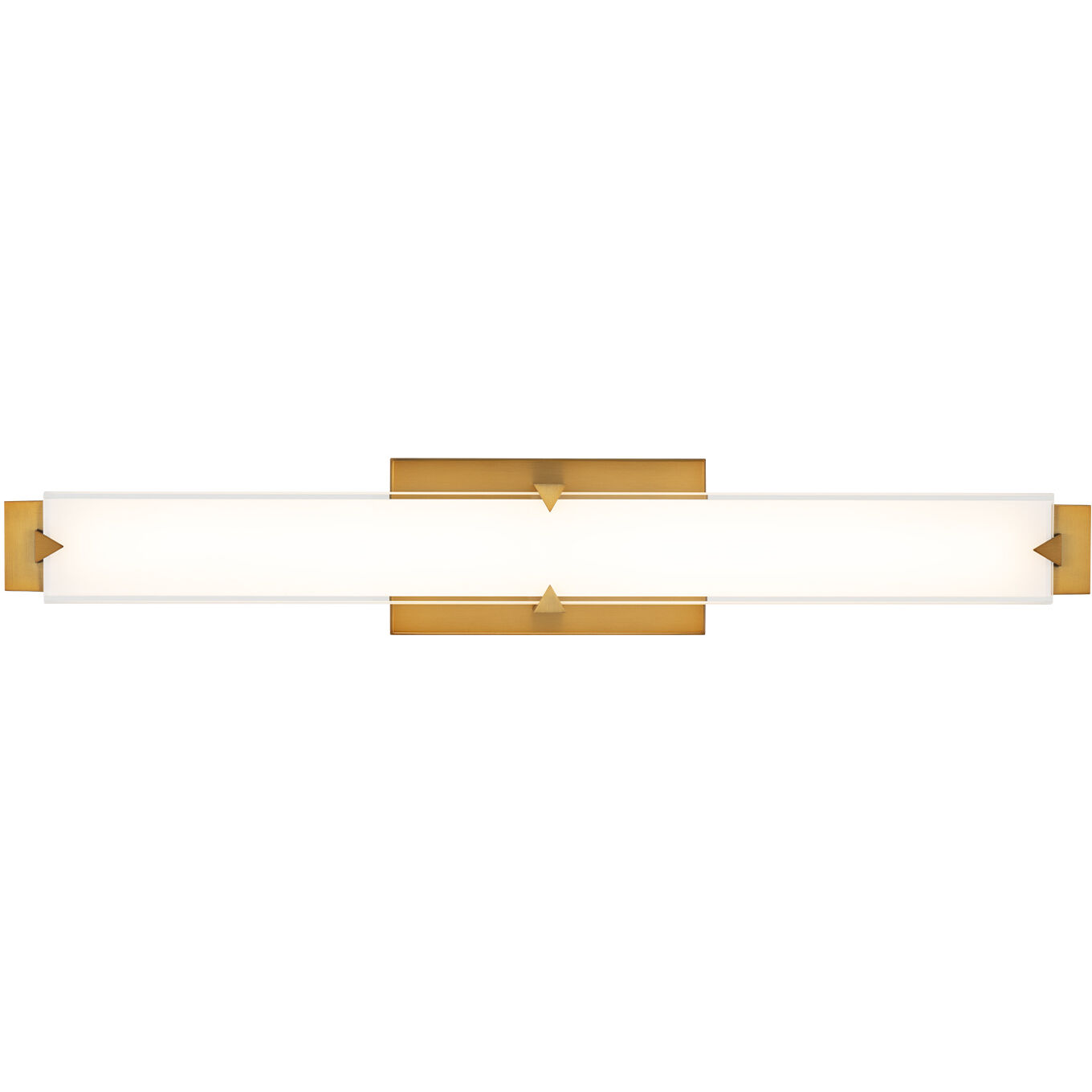 Carlisle Indoor Wall Lighting in 2700K, Aged Brass