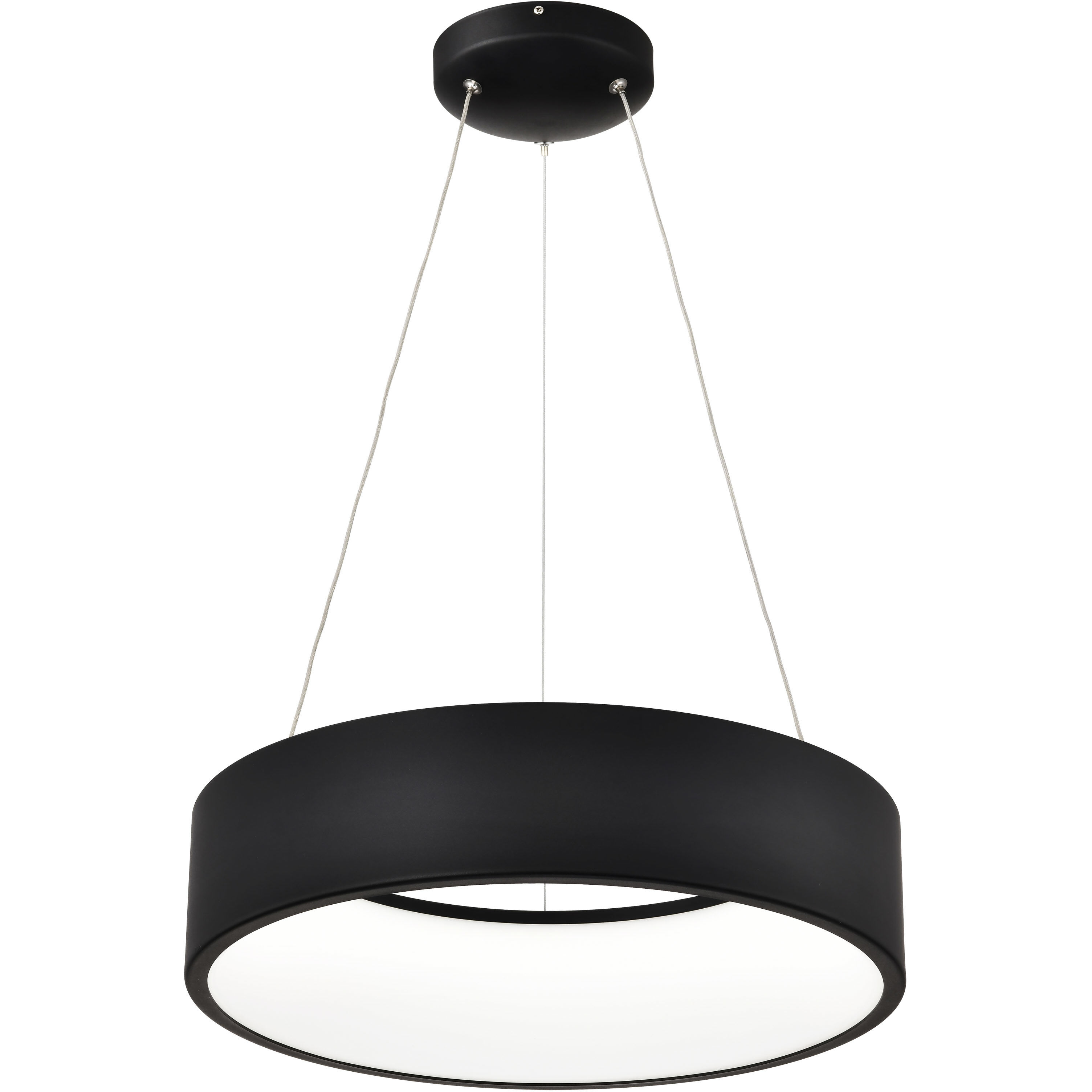Orbit LED 17.75 inch Black Pendant Ceiling Light