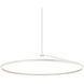 The Trundle LED 39.38 inch White Pendant Ceiling Light
