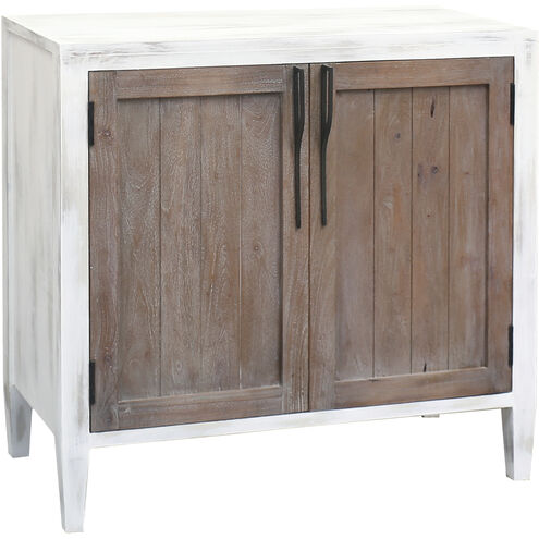 Wilder Weathered Tuscan with Aged White Cabinet