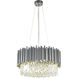Canada 8 Light 22 inch Silver Chandelier Ceiling Light