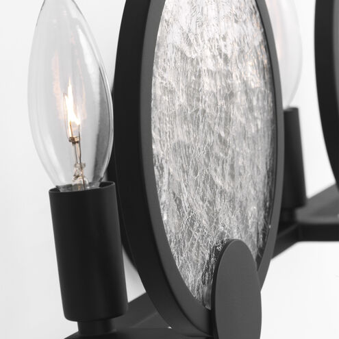 Cooper 3 Light 24 inch Midnight Black Wall Bath Fixture Wall Light