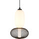Ace LED 8.7 inch Black Pendant Ceiling Light
