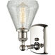 Ballston Conesus LED 6 inch Polished Nickel Sconce Wall Light, Ballston