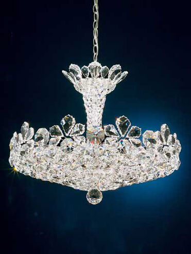 Trilliane 15 Light Silver Chandelier Ceiling Light in Radiance