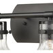Salamanca 4 Light 29 inch Matte Black Vanity Light Wall Light