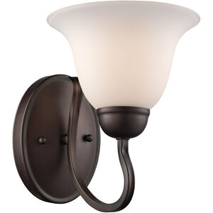 Glasswood 1 Light 7 inch Rubbed Oil Bronze Wall Sconce Wall Light